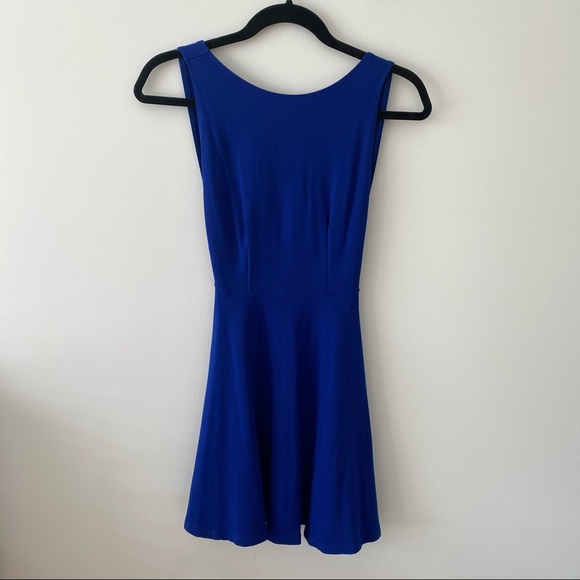 American Apparel Fit and Flare Backless Dress - Picture 4 of 8
